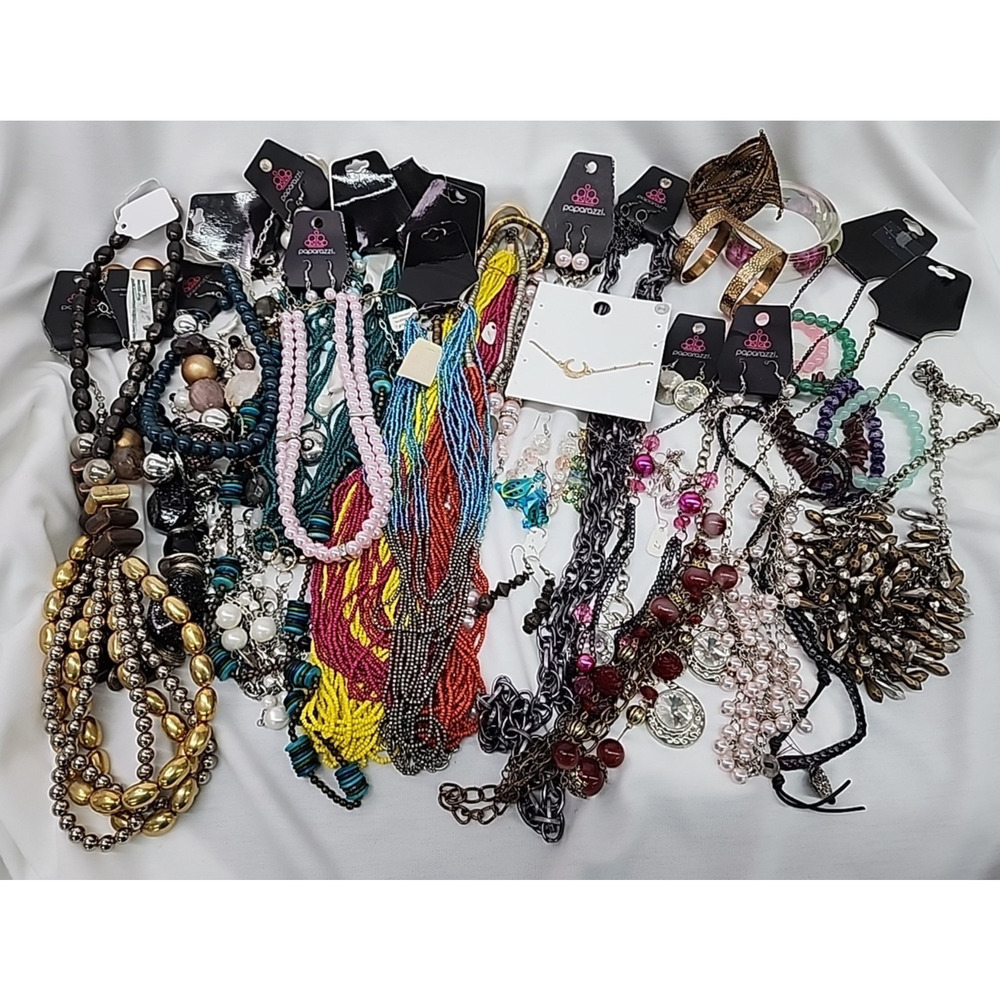 Fashion Jewelry Lot Wear Sell Or Deconstruct All Good Condition Brands Vary Read